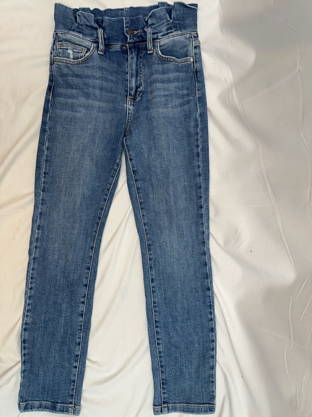Sam Edelman Women's The Dani Straight Leg Jeans — Medium Blue Wash 25